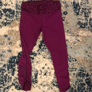 Lu Crop Colorful Leggings